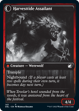 Harvesttide Infiltrator // Harvesttide Assailant [Innistrad: Double Feature] MTG Single Magic: The Gathering | Red Claw Gaming