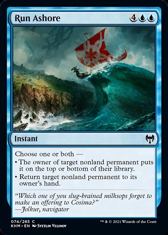 Run Ashore [Kaldheim] MTG Single Magic: The Gathering | Red Claw Gaming