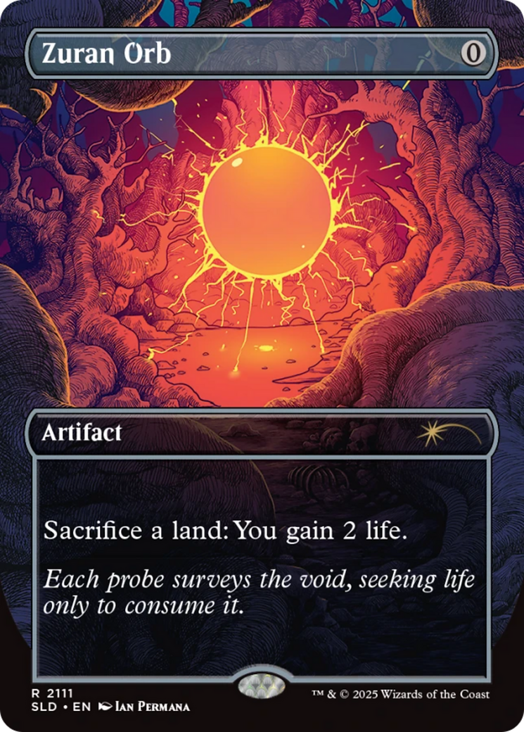 Zuran Orb (Galaxy Foil) [Secret Lair Drop Series] MTG Single Magic: The Gathering | Red Claw Gaming