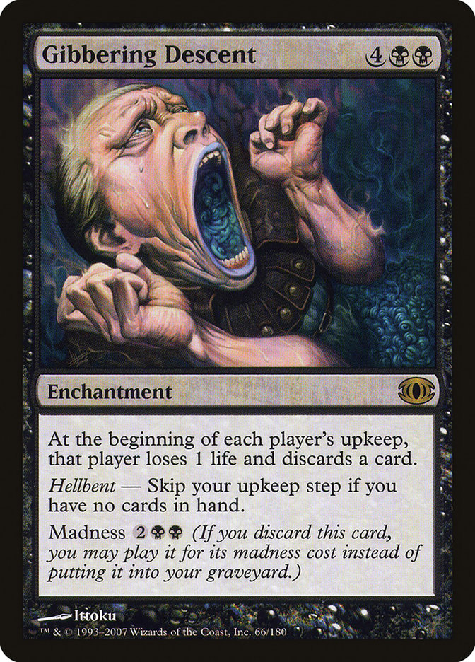 Gibbering Descent [Future Sight] MTG Single Magic: The Gathering | Red Claw Gaming