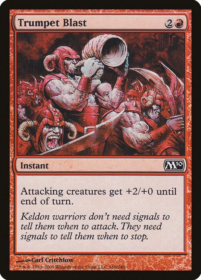 Trumpet Blast [Magic 2010] MTG Single Magic: The Gathering | Red Claw Gaming