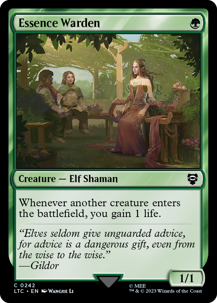 Essence Warden [The Lord of the Rings: Tales of Middle-Earth Commander] MTG Single Magic: The Gathering | Red Claw Gaming