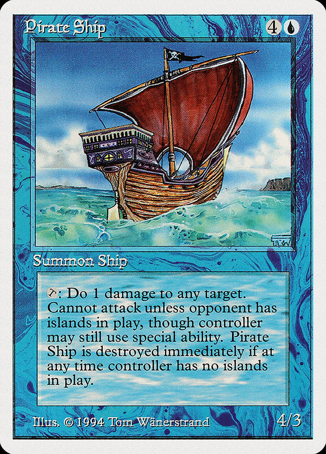 Pirate Ship [Summer Magic / Edgar] MTG Single Magic: The Gathering | Red Claw Gaming