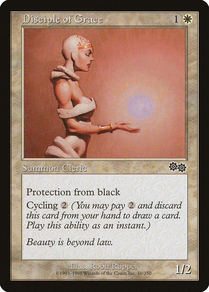 Disciple of Grace [Urza's Saga] MTG Single Magic: The Gathering | Red Claw Gaming