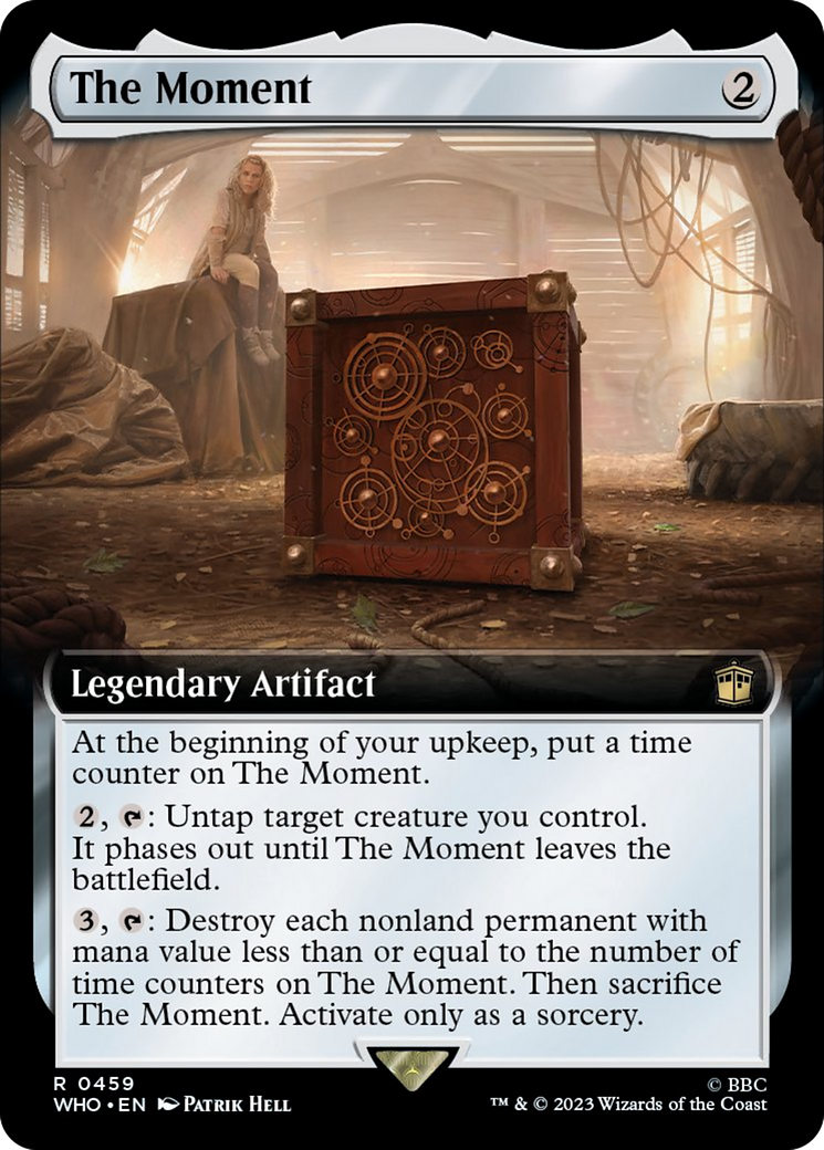 The Moment (Extended Art) [Doctor Who] MTG Single Magic: The Gathering | Red Claw Gaming