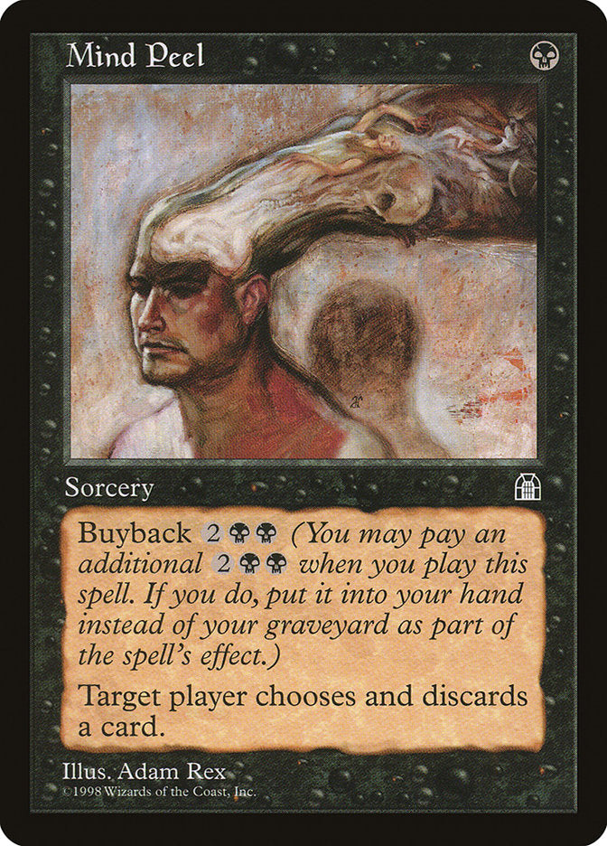 Mind Peel [Stronghold] MTG Single Magic: The Gathering | Red Claw Gaming
