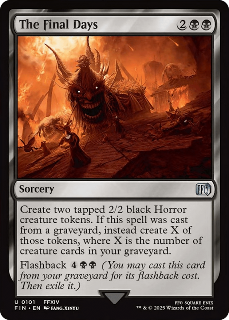 The Final Days [FINAL FANTASY] MTG Single Magic: The Gathering | Red Claw Gaming