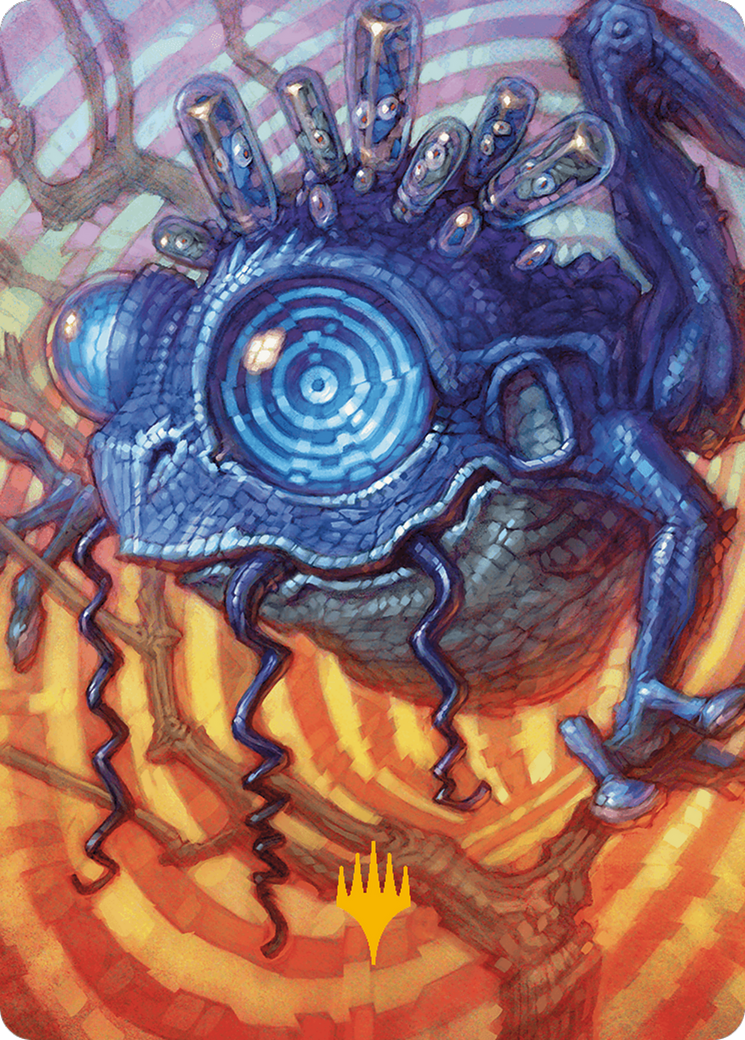 Psychic Frog Art Card (Gold-Stamped Planeswalker Symbol) [Modern Horizons 3 Art Series] MTG Single Magic: The Gathering    | Red Claw Gaming
