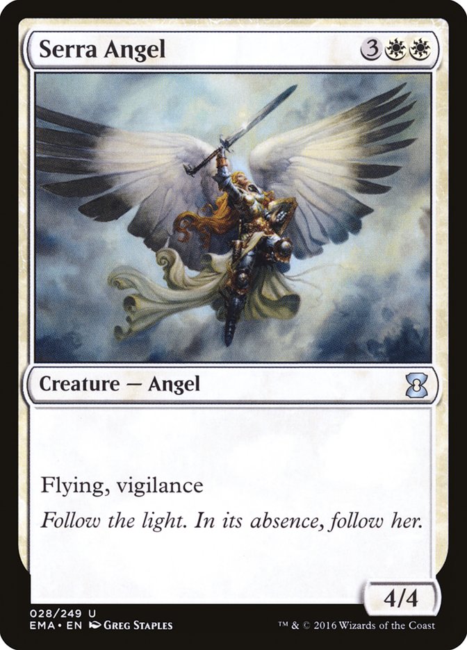 Serra Angel [Eternal Masters] MTG Single Magic: The Gathering | Red Claw Gaming