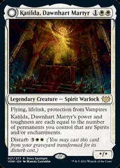 Katilda, Dawnhart Martyr // Katilda's Rising Dawn [Innistrad: Crimson Vow] MTG Single Magic: The Gathering | Red Claw Gaming