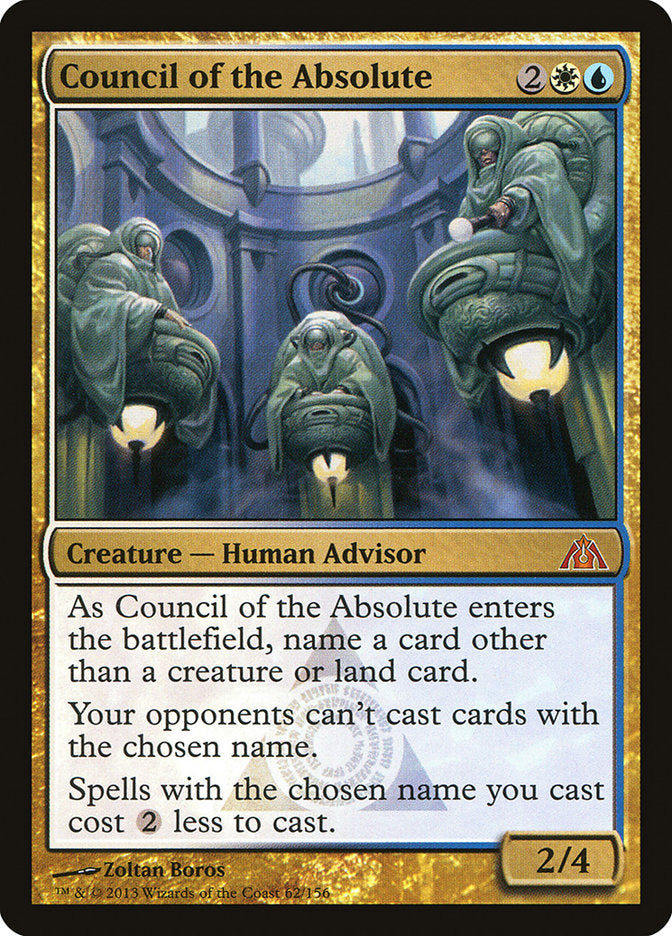 Council of the Absolute [Dragon's Maze] MTG Single Magic: The Gathering | Red Claw Gaming