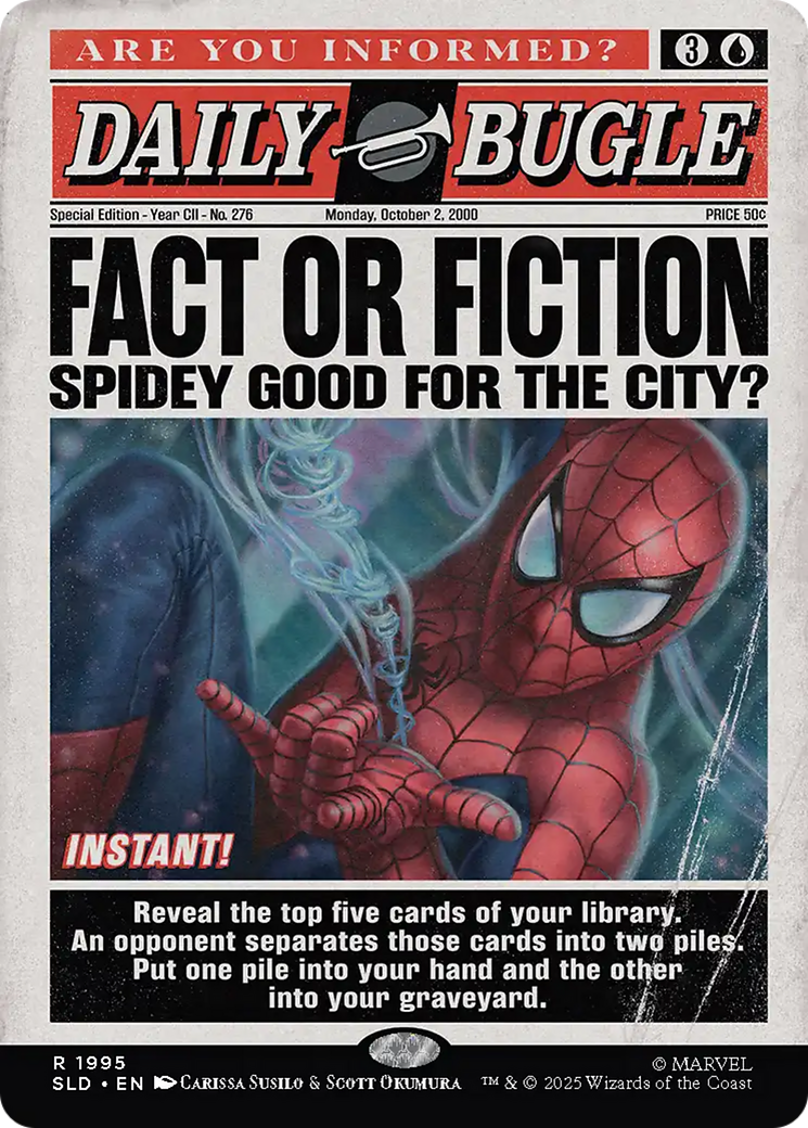 Fact or Fiction (1995) (Rainbow Foil) [Secret Lair Drop Series] MTG Single Magic: The Gathering | Red Claw Gaming