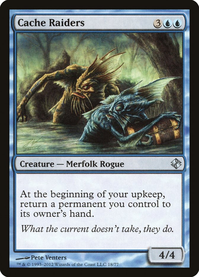 Cache Raiders [Duel Decks: Venser vs. Koth] MTG Single Magic: The Gathering | Red Claw Gaming