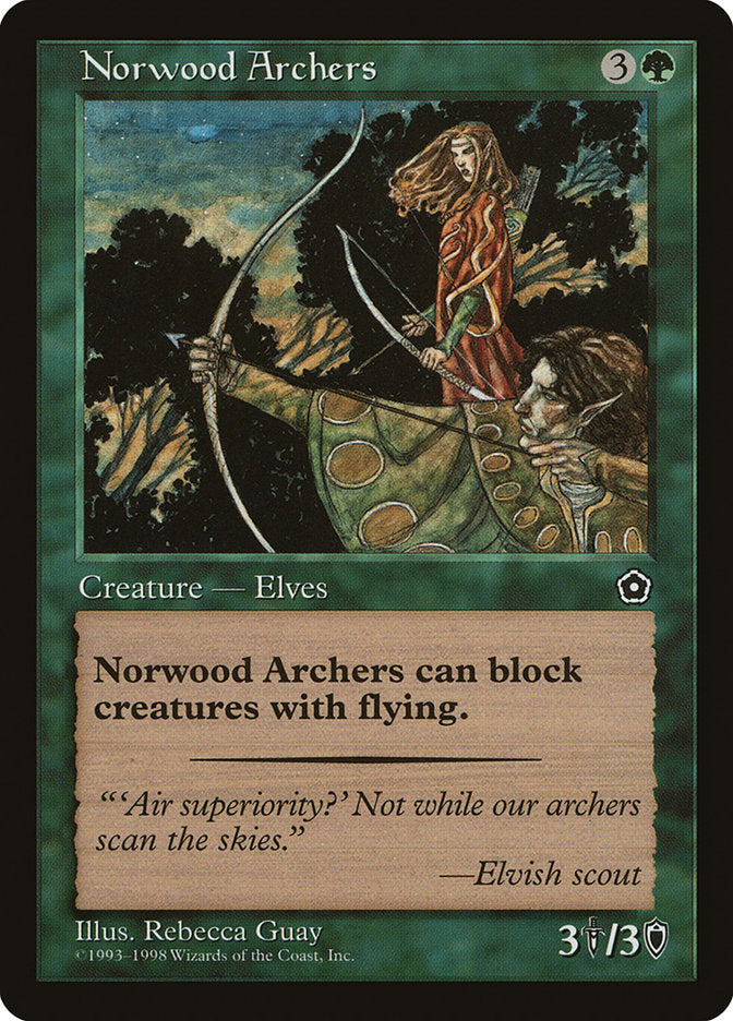 Norwood Archers [Portal Second Age] MTG Single Magic: The Gathering | Red Claw Gaming