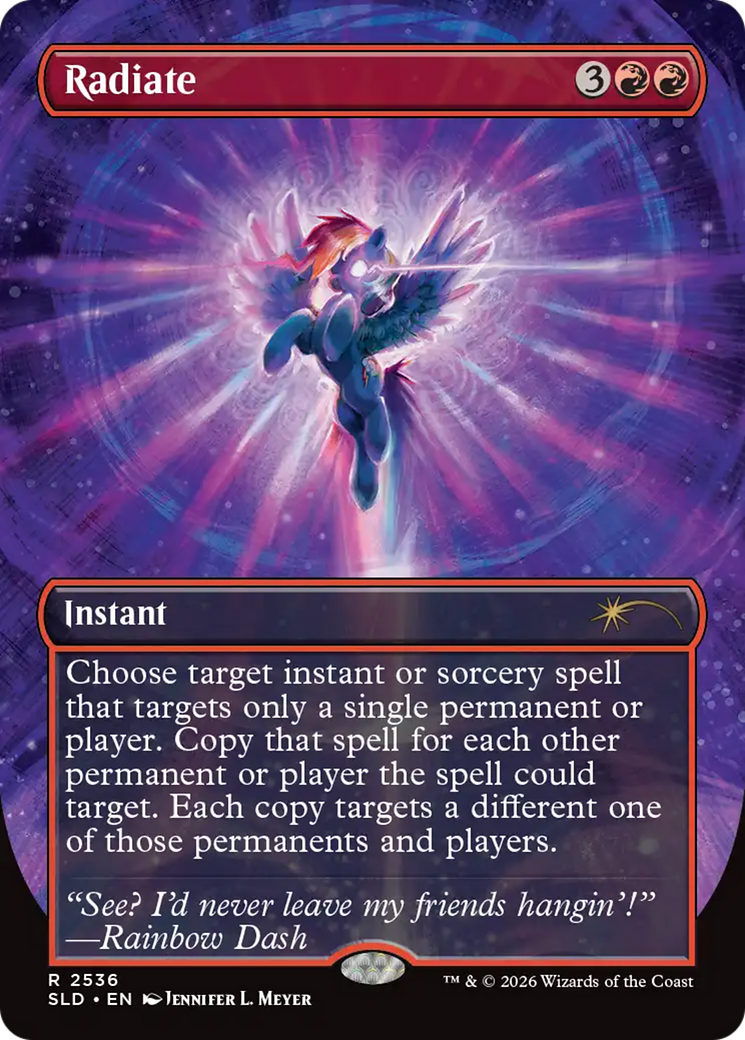 Radiate [Secret Lair Drop Series] MTG Single Magic: The Gathering | Red Claw Gaming