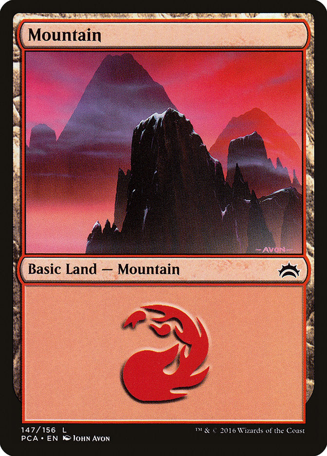 Mountain (147) [Planechase Anthology] MTG Single Magic: The Gathering | Red Claw Gaming