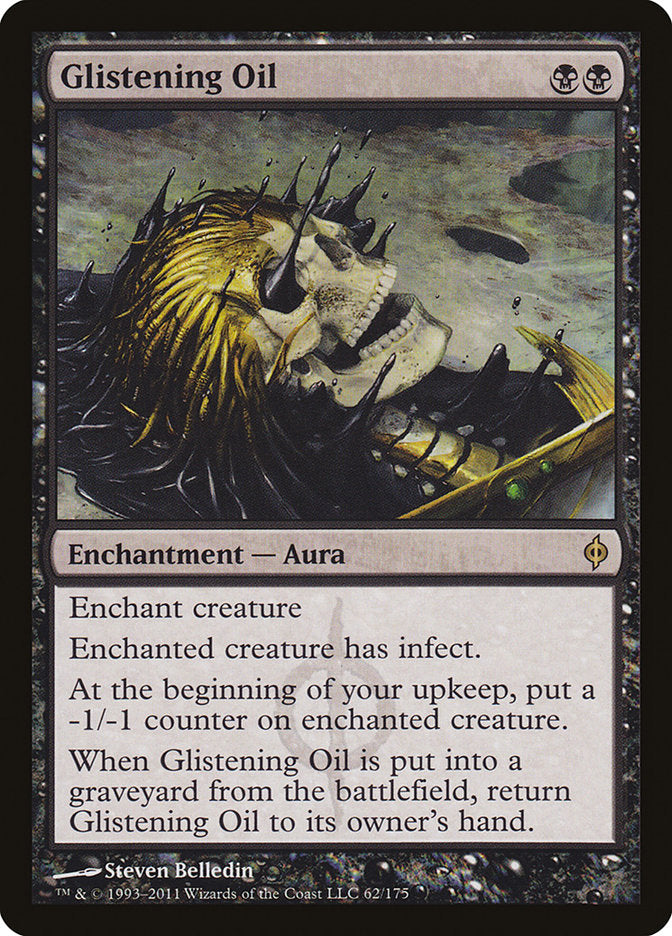 Glistening Oil [New Phyrexia] MTG Single Magic: The Gathering | Red Claw Gaming