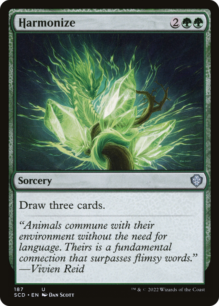 Harmonize [Starter Commander Decks] MTG Single Magic: The Gathering | Red Claw Gaming