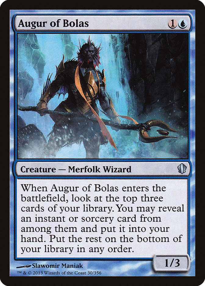 Augur of Bolas [Commander 2013] MTG Single Magic: The Gathering | Red Claw Gaming