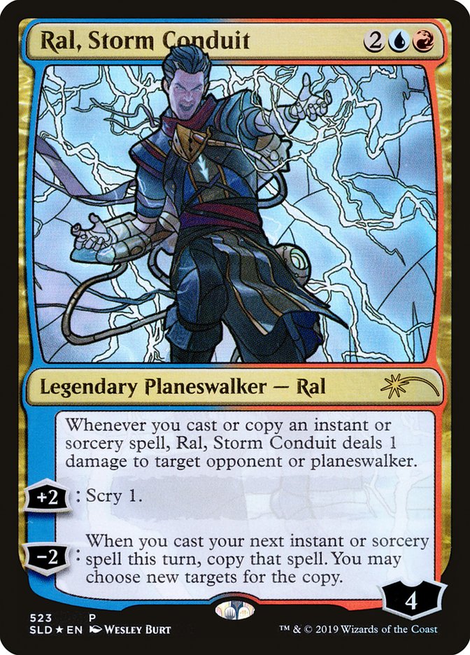 Ral, Storm Conduit (Stained Glass) [Secret Lair Drop Promos] MTG Single Magic: The Gathering | Red Claw Gaming
