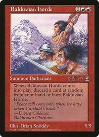 Balduvian Horde (Oversized) [Oversize Cards] MTG Single Magic: The Gathering | Red Claw Gaming