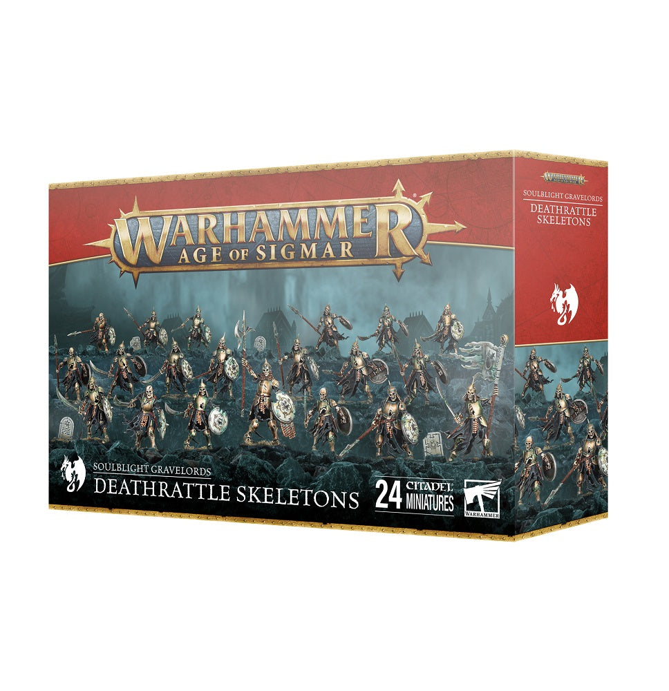 SOULBLIGHT GRAVELORDS: DEATHRATTLE SKELETONS Soulblight Gravelords Games Workshop Trade | Red Claw Gaming