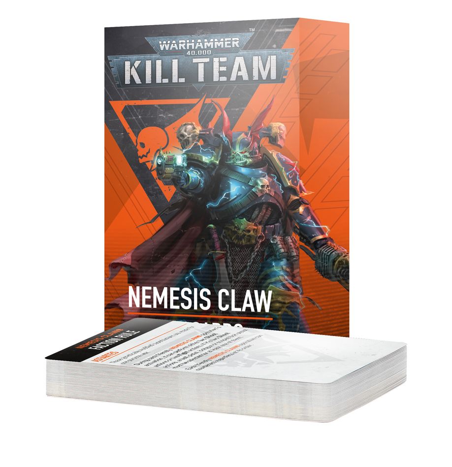 KILL TEAM DATACARDS: NEMESIS CLAW (ENG) Kill Team Games Workshop | Red Claw Gaming