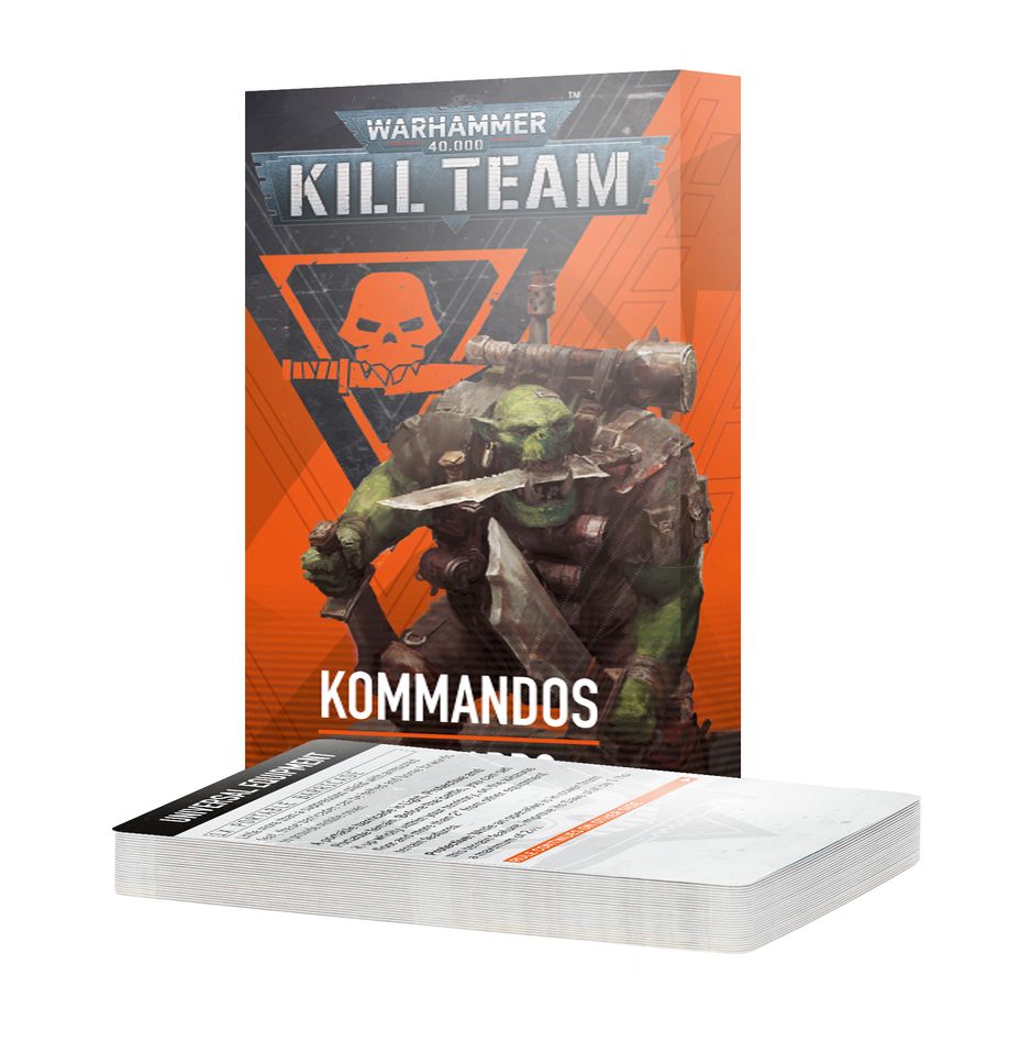 KILL TEAM DATACARDS: KOMMANDOS (ENG) Kill Team Games Workshop | Red Claw Gaming