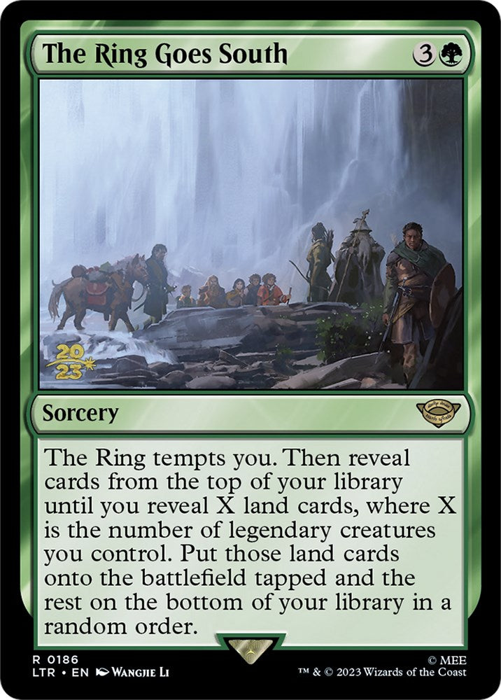 The Ring Goes South [The Lord of the Rings: Tales of Middle-Earth Prerelease Promos] MTG Single Magic: The Gathering | Red Claw Gaming