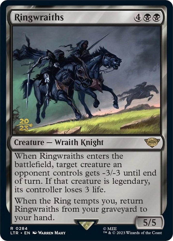 Ringwraiths [The Lord of the Rings: Tales of Middle-Earth Prerelease Promos] MTG Single Magic: The Gathering | Red Claw Gaming