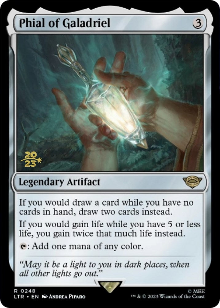 Phial of Galadriel [The Lord of the Rings: Tales of Middle-Earth Prerelease Promos] MTG Single Magic: The Gathering | Red Claw Gaming