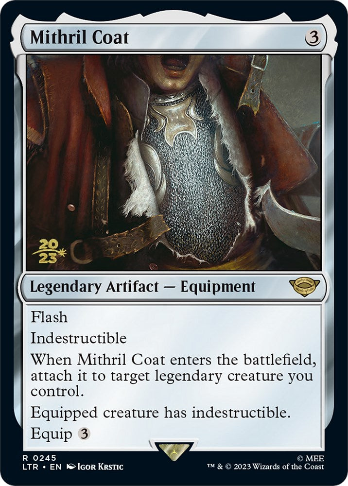 Mithril Coat [The Lord of the Rings: Tales of Middle-Earth Prerelease Promos] MTG Single Magic: The Gathering | Red Claw Gaming