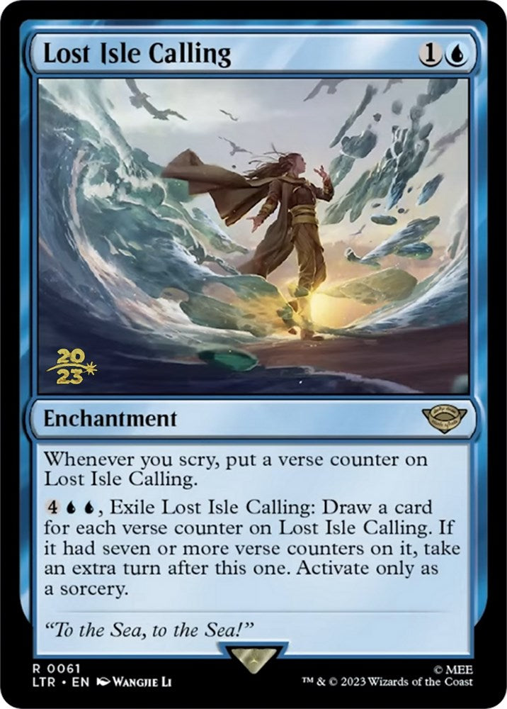Lost Isle Calling [The Lord of the Rings: Tales of Middle-Earth Prerelease Promos] MTG Single Magic: The Gathering | Red Claw Gaming