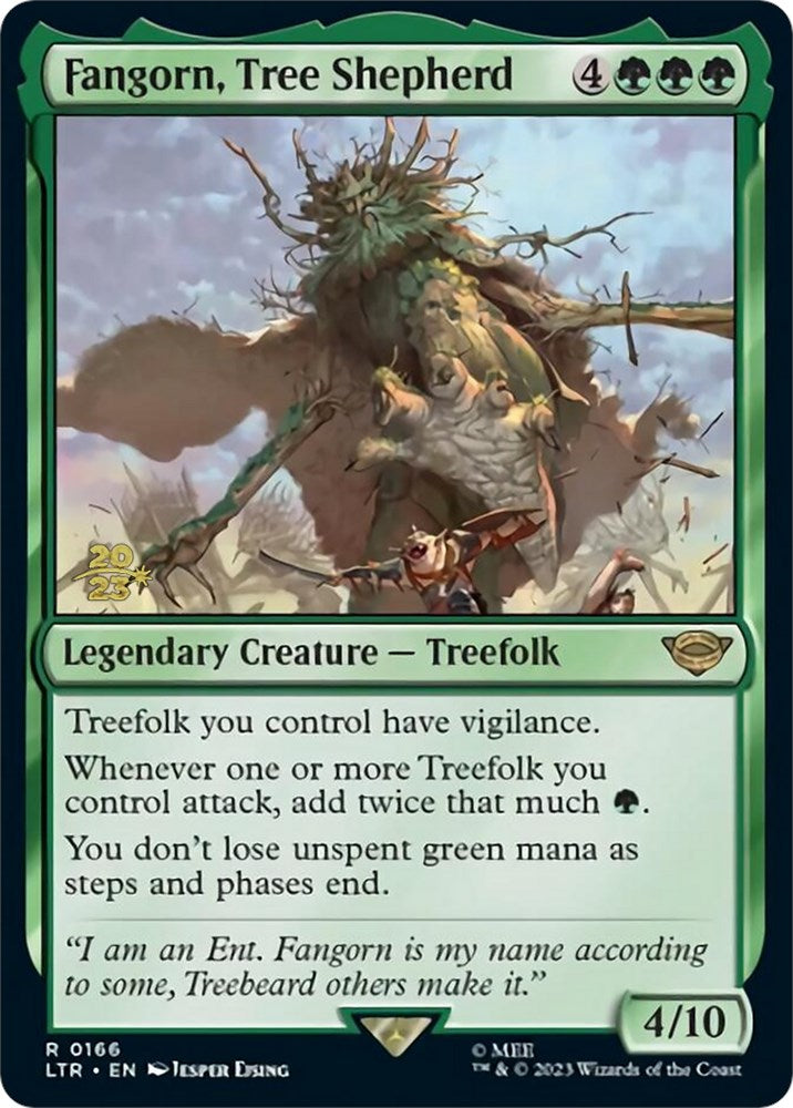 Fangorn, Tree Shepherd [The Lord of the Rings: Tales of Middle-Earth Prerelease Promos] MTG Single Magic: The Gathering | Red Claw Gaming