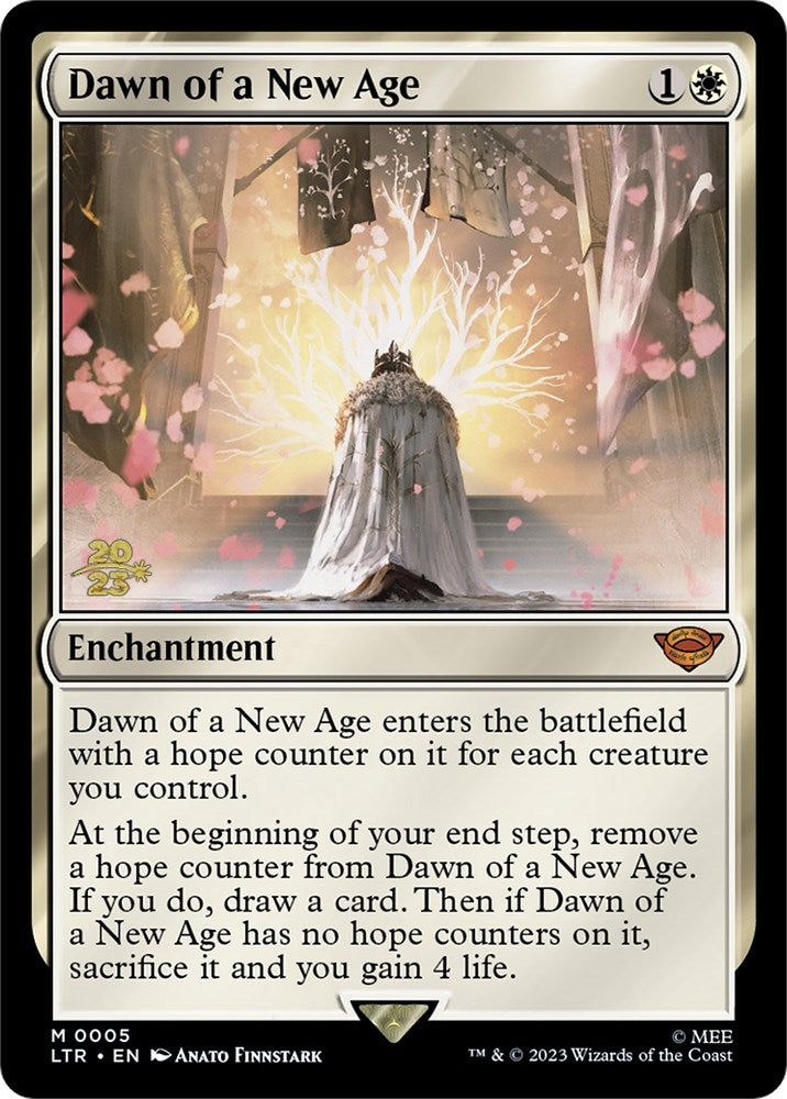 Dawn of a New Age [The Lord of the Rings: Tales of Middle-Earth Prerelease Promos] MTG Single Magic: The Gathering | Red Claw Gaming