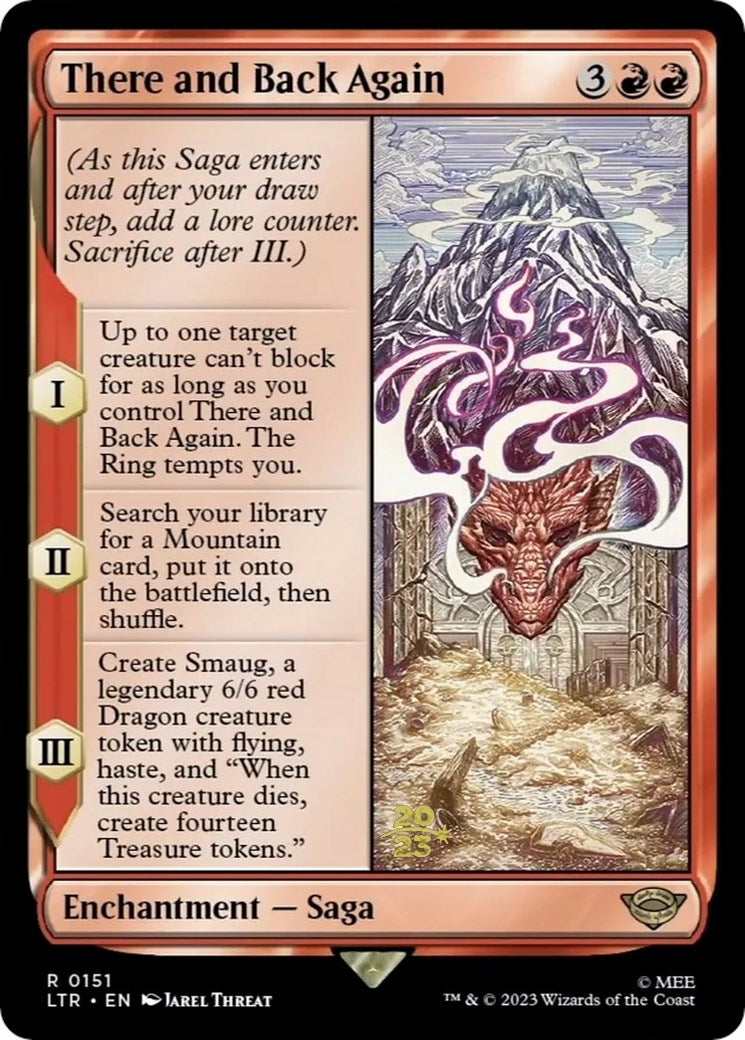 There and Back Again [The Lord of the Rings: Tales of Middle-Earth Prerelease Promos] MTG Single Magic: The Gathering | Red Claw Gaming