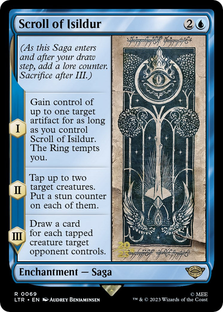 Scroll of Isildur [The Lord of the Rings: Tales of Middle-Earth Prerelease Promos] MTG Single Magic: The Gathering | Red Claw Gaming