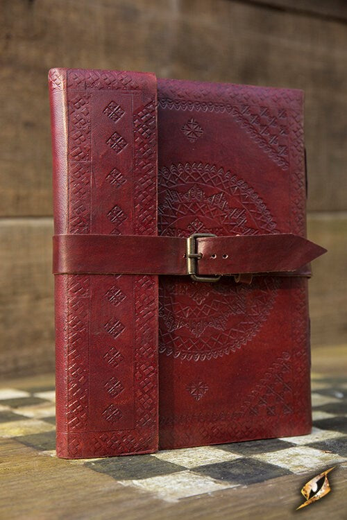 Large Leather Diary LARP Iron Fortress | Red Claw Gaming