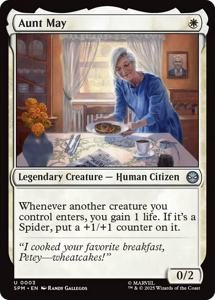 Aunt May [Marvel's Spider-Man] MTG Single Magic: The Gathering | Red Claw Gaming