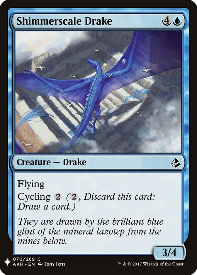 Shimmerscale Drake [Mystery Booster] MTG Single Magic: The Gathering | Red Claw Gaming