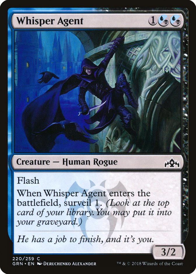 Whisper Agent [Guilds of Ravnica] MTG Single Magic: The Gathering | Red Claw Gaming
