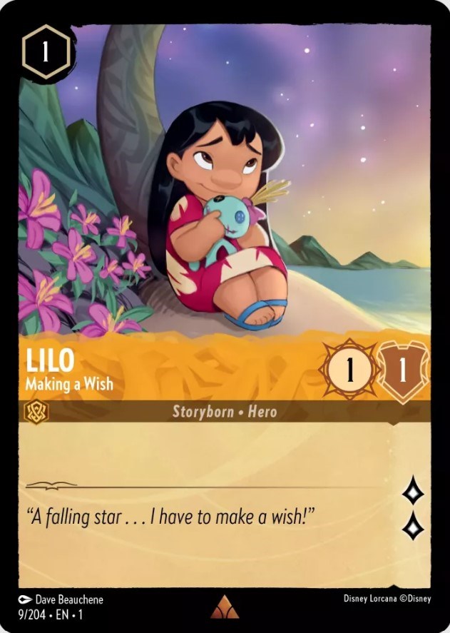 Lilo - Making a Wish (9/204) [The First Chapter] Lorcana Single Disney | Red Claw Gaming