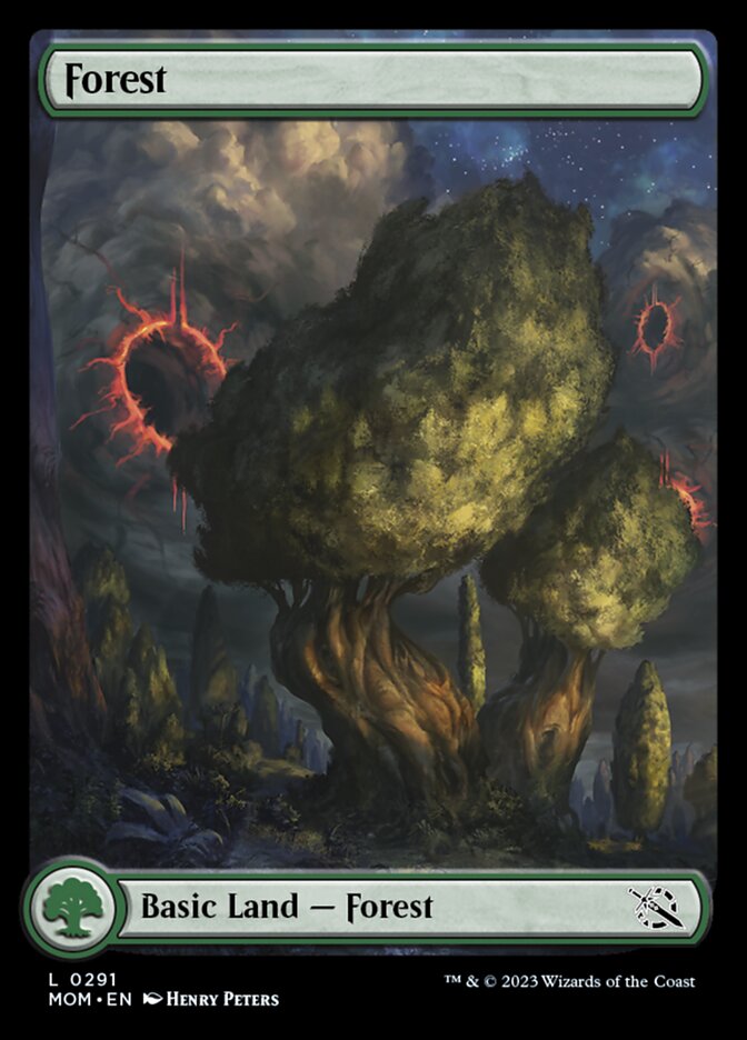 Forest (291) [March of the Machine] MTG Single Magic: The Gathering    | Red Claw Gaming