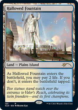 Hallowed Fountain [Secret Lair Drop Series] MTG Single Magic: The Gathering | Red Claw Gaming