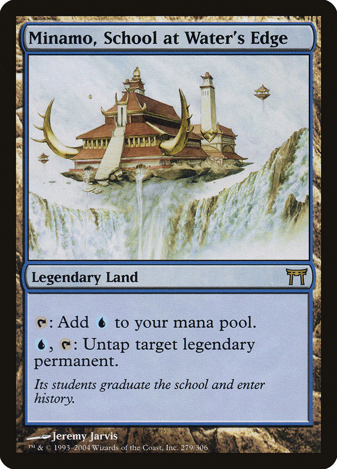 Minamo, School at Water's Edge [Champions of Kamigawa] MTG Single Magic: The Gathering | Red Claw Gaming