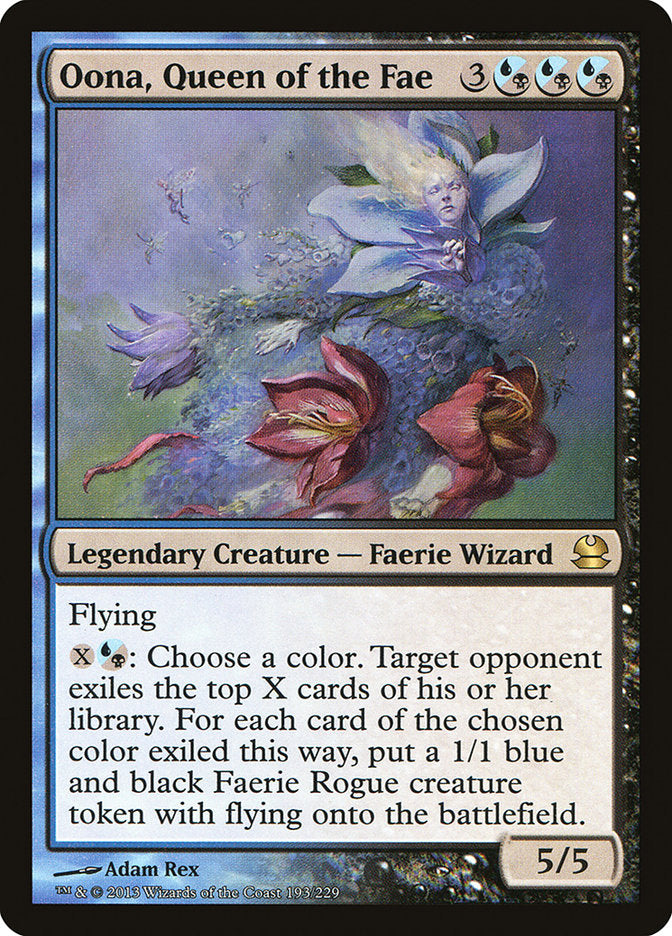 Oona, Queen of the Fae [Modern Masters] MTG Single Magic: The Gathering | Red Claw Gaming