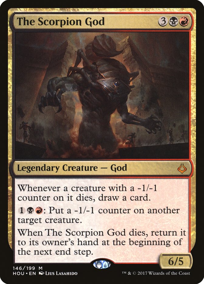 The Scorpion God [Hour of Devastation] MTG Single Magic: The Gathering | Red Claw Gaming