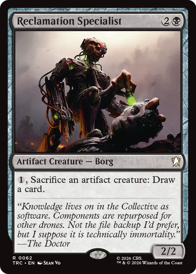 Lt. Arex, Ever-Adapting (Surge Foil) [Star Trek Commander] MTG Single Magic: The Gathering | Red Claw Gaming