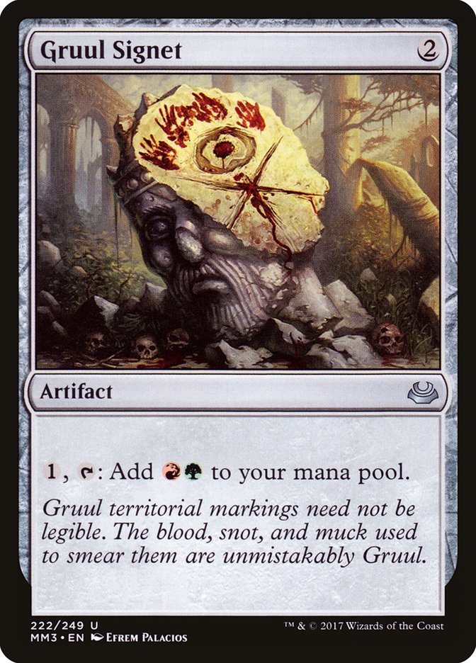 Gruul Signet [Modern Masters 2017] MTG Single Magic: The Gathering | Red Claw Gaming