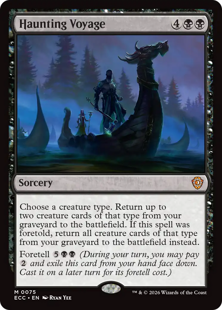 Haunting Voyage [Lorwyn Eclipsed Commander] MTG Single Magic: The Gathering | Red Claw Gaming